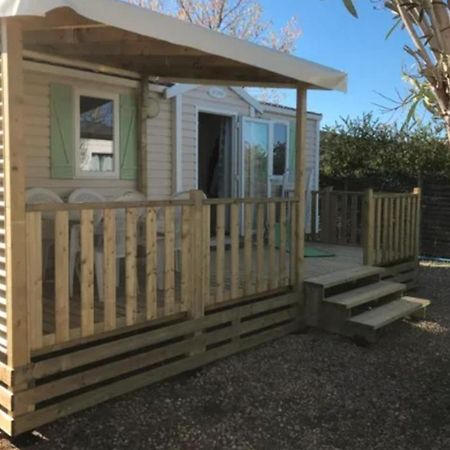 Mobile Home Tout Confort Climatise 4 A 6 Personnes Camping Les Salins De La Gardiole Ancien Camping De L'Europe A Vic La Gardiole エクステリア 写真